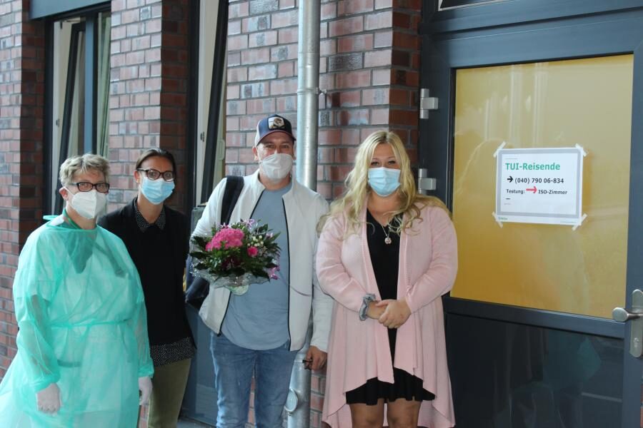 100. Kreuzfahrt-Reisender an der Helios Mariahilf Klinik getestet