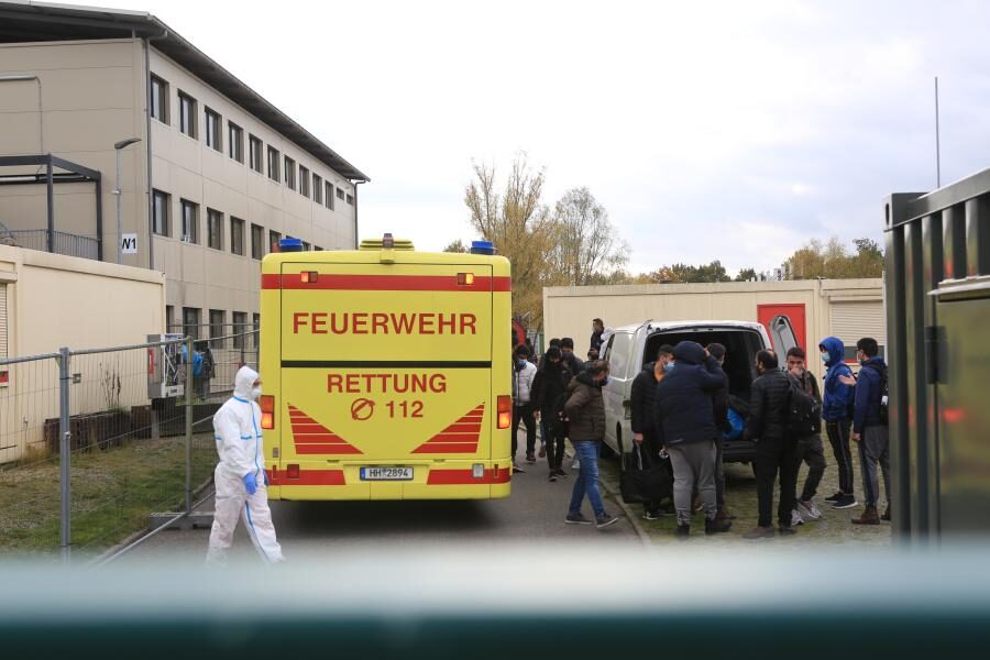 Hamburgs Ankunftszentrum steht unter Quarantäne