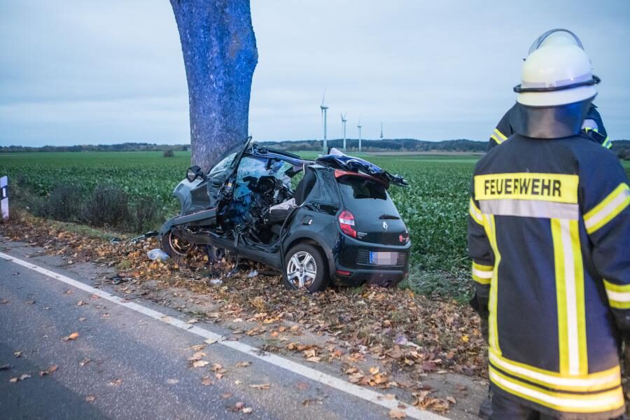 Fahrer eines Kleinfahrzeugs tödlich verunglückt