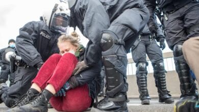 Nach Protestaktion: Staatsschutz ermittelt gegen Umwelt-Aktivisten