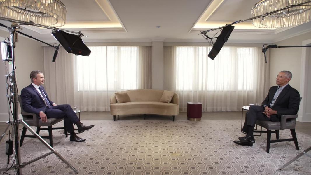 Barack Obama zu Gast bei "Markus Lanz"