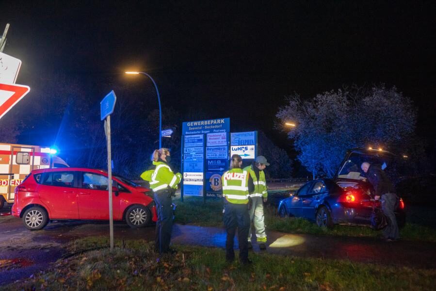 Drei Verletzte bei Verkehrsunfall in Seevetal