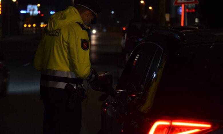 Polizei auf der Suche nach möglichen Einbrechern