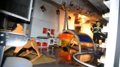 Feuer in der Bugenhagengemeinde Rönneburg