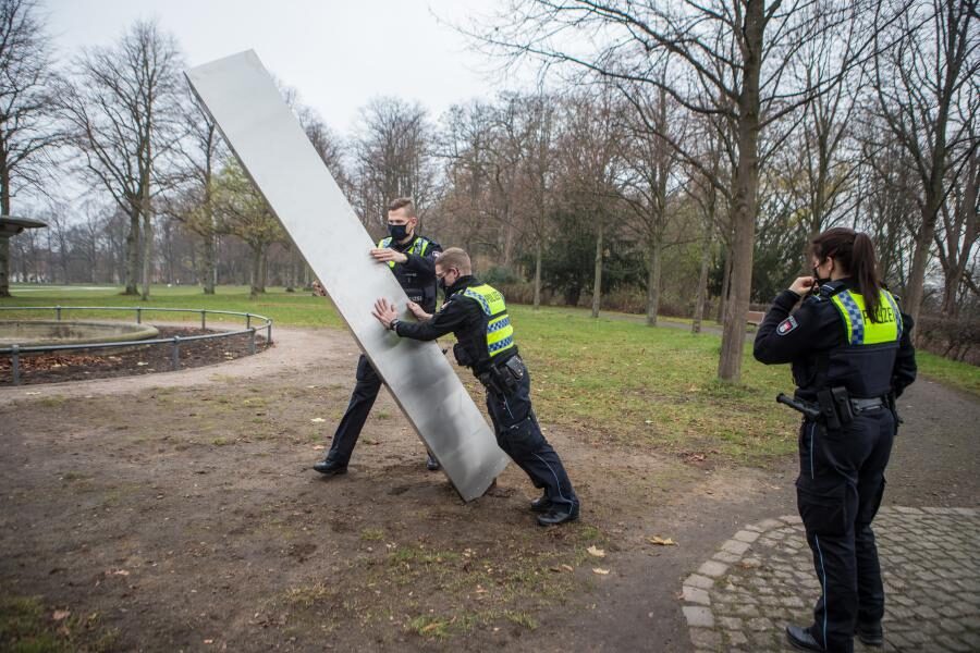 Keine Chance für Monolithen in Harburg