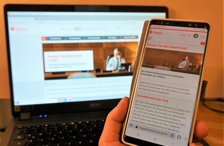Haspa warnt Senioren vor Betrügern