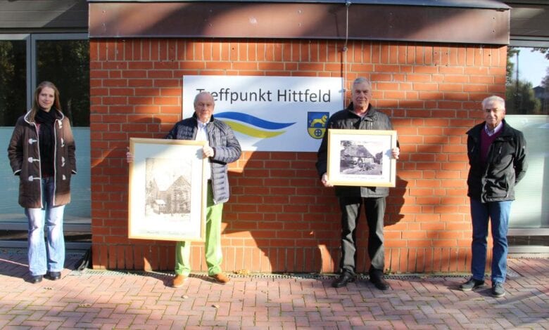 Heimatverein „hübscht“ Hittfelder Treffpunkt mit historischen Fotos auf