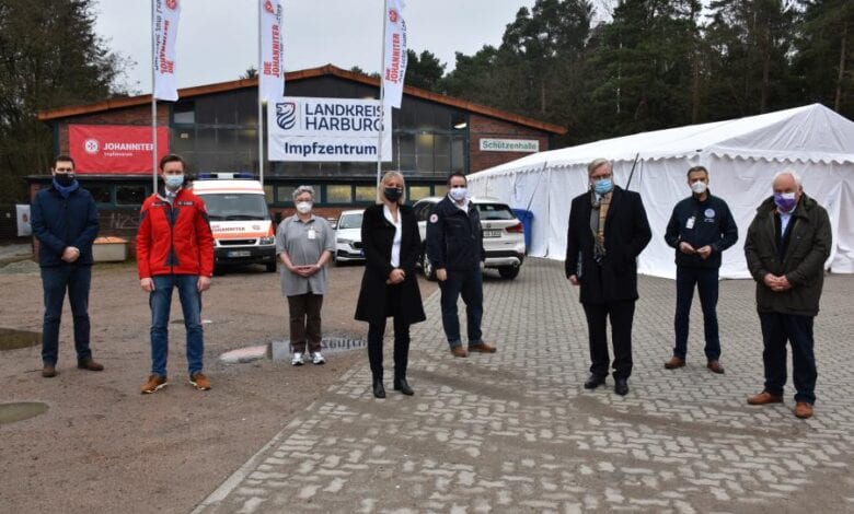 Bernd Althusmann besucht Impfzentrum Buchholz