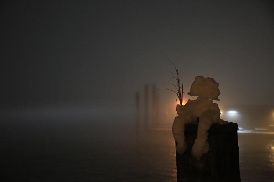 Gruselfaktor gratis: Hamburg im Nebel