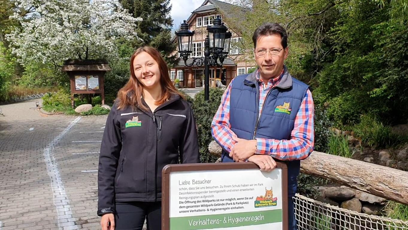 Wildpark Schwarze Berge ist wieder geöffnet