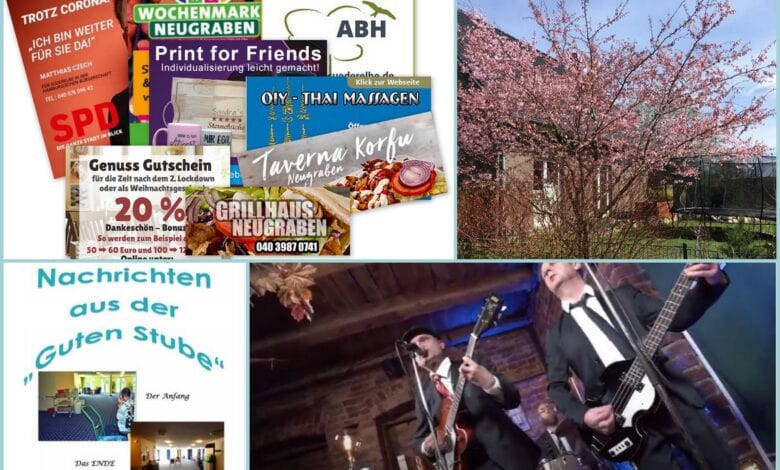 Banner-Werbung beim NETZWERK NORDDEUTSCHLAND, doch noch Hoffnung für´s "Haus am Marktplatz?! - und Rock-Musik aus den 60ern mit "Jackbeat"!