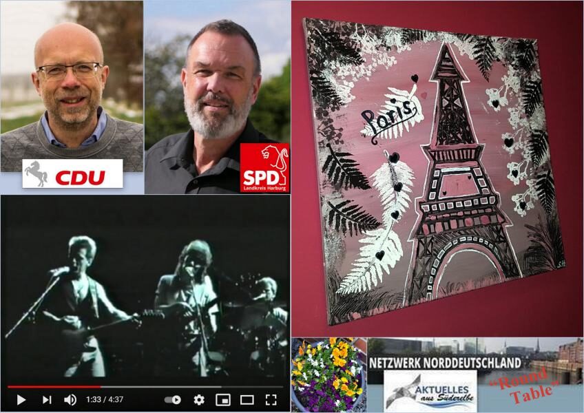 Zum Stand der Dinge in der Bundespolitik, ein hoffnungsvoller Round Table für das "Haus am Marktplatz", neue Bilder von Sabrina Heinert und Musik aus den 90ern!