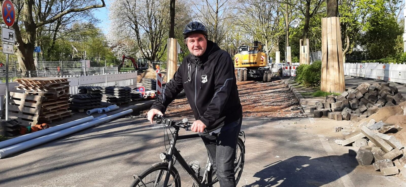 Umbau der Denickestraße zur Fahrradstraße kommt voran