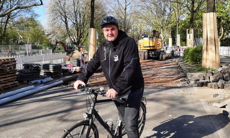 Umbau der Denickestraße zur Fahrradstraße kommt voran