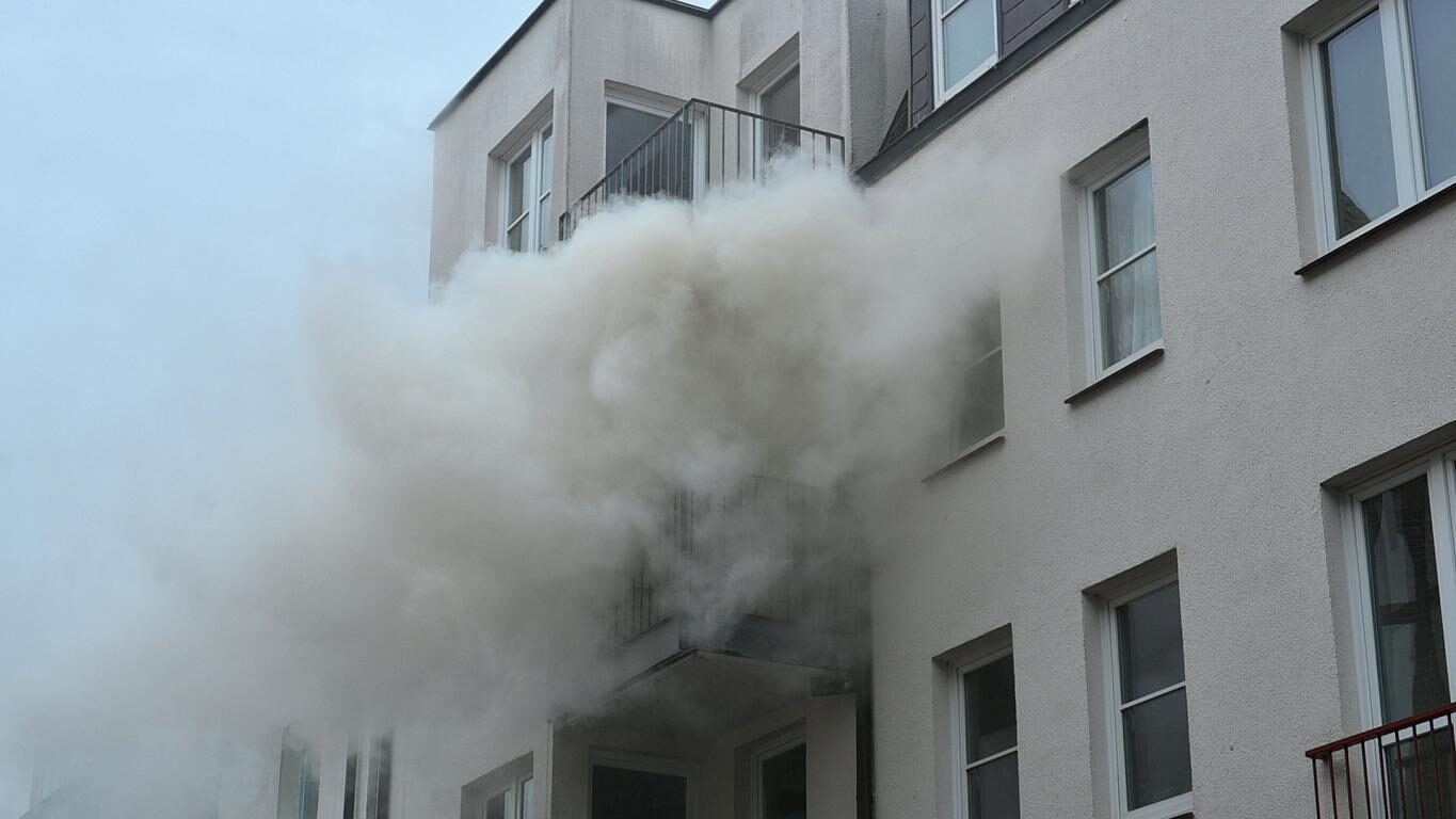 Keine Verletzten bei Feuer in der Marienstraße in Harburg