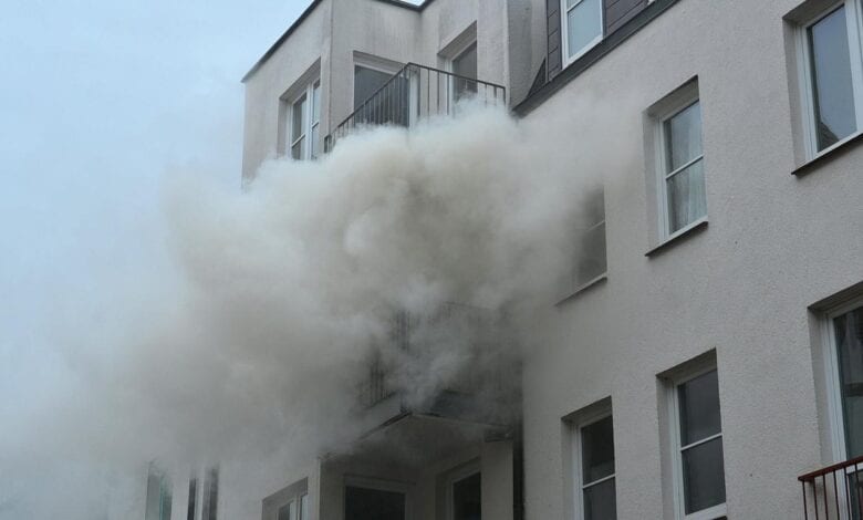 Keine Verletzten bei Feuer in der Marienstraße in Harburg
