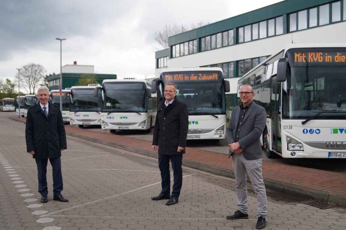 KVG Stade schafft 47 Neufahrzeuge für den Landkreis Harburg an