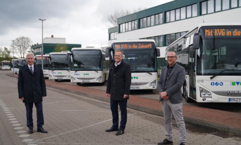 KVG Stade schafft 47 Neufahrzeuge für den Landkreis Harburg an
