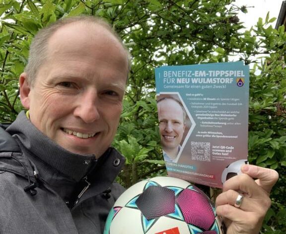 Benefiz-EM-Tippspiel für Neu Wulmstorf von Bürgermeisterkandidat Tobias Handtke jetzt online!