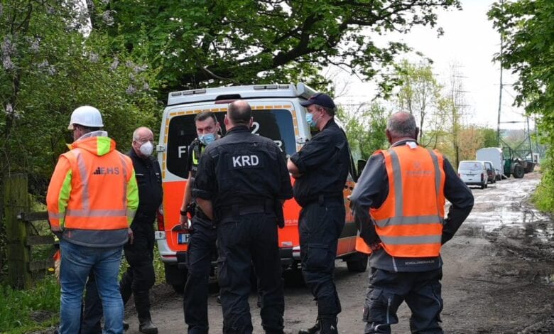 A7 Sperrung droht: Fliegerbombe auf Baufeld der A26 gefunden