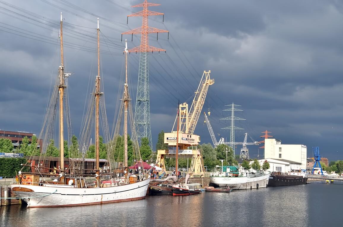 12. September 2021: Denkmaltag im Museumshafen Harburg - mit Barkassenshuttle