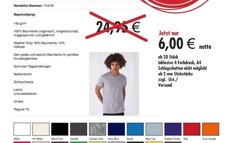 Großes Sommer Angebot