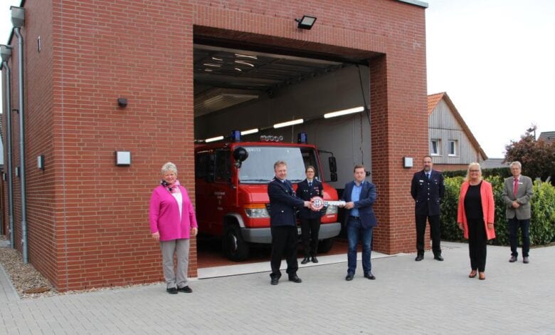 Anbau Feuerwehr Glüsingen offiziell übergeben