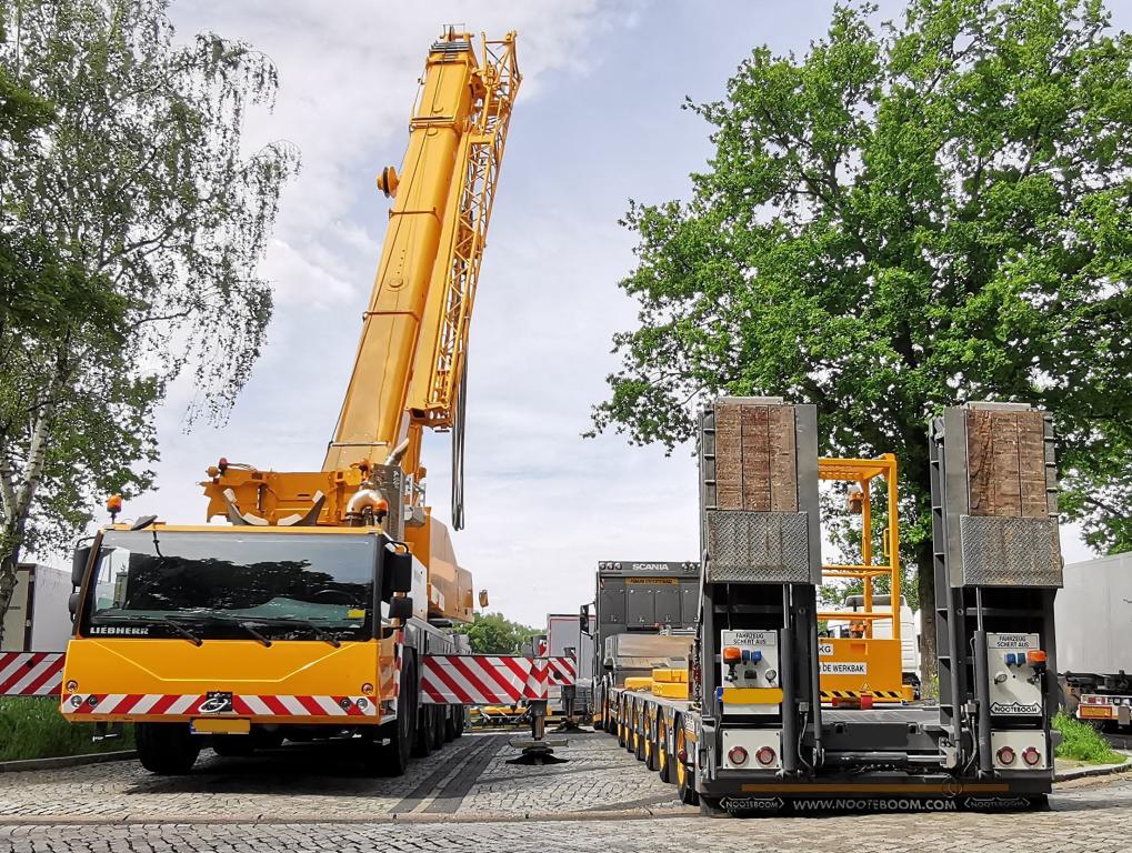 Mit Schwertransporter ohne Genehmigung unterwegs