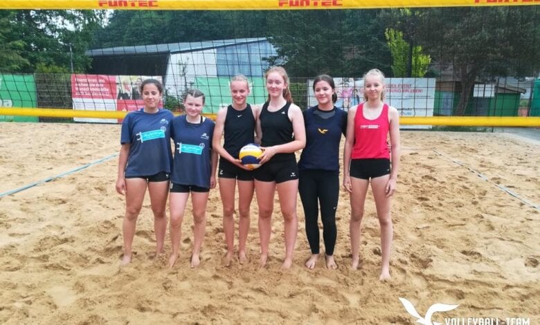 Beachvolleyball-Wochenende auf dem Opferberg