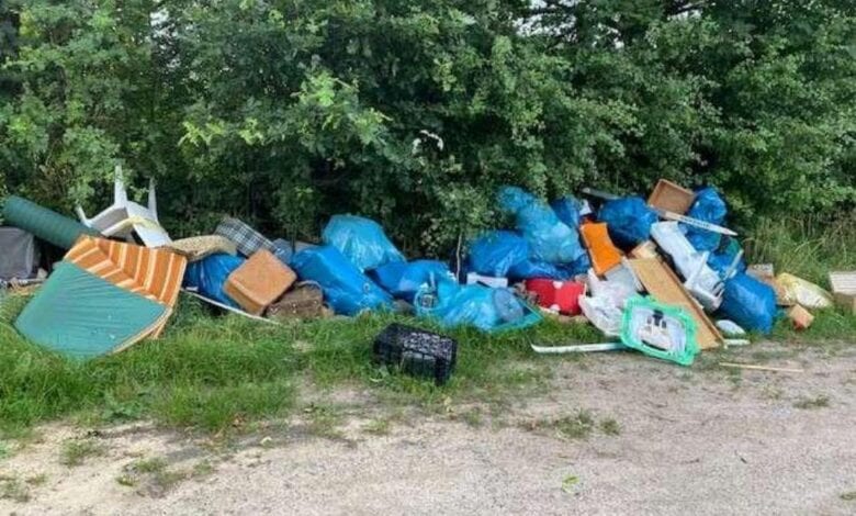Umweltsauerei: Polizei sucht illegale Müllentsorger