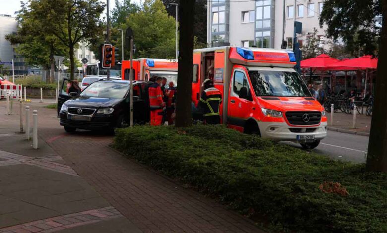 4 Verletzte nach Gefahrenbremsung eines Linienbusses