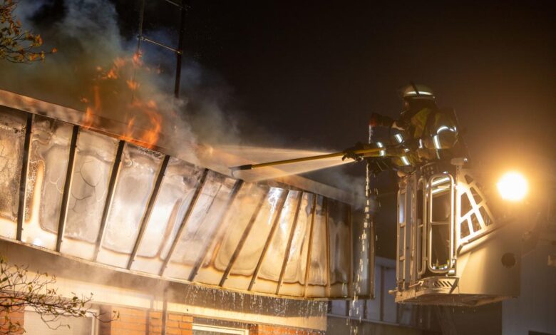 Verwaltungsgebäude von Rettungswache in Niedersachsen vernichtet 5 Verwaltungsgebäude von Rettungswache in Niedersachsen vernichtet