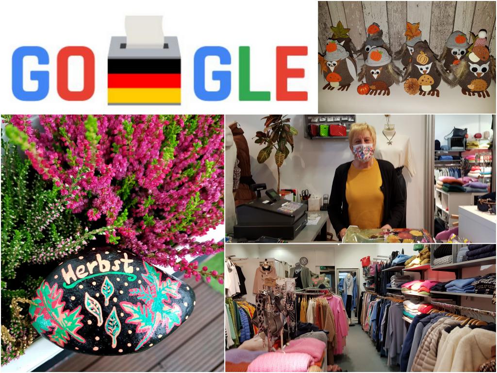 Bunte Herbstmode bei "Image", hyggelige Herbst-Deko aus "Sabrina`s Kreativstübchen", und ein kurzer Nachklang zur Bundestagswahl!