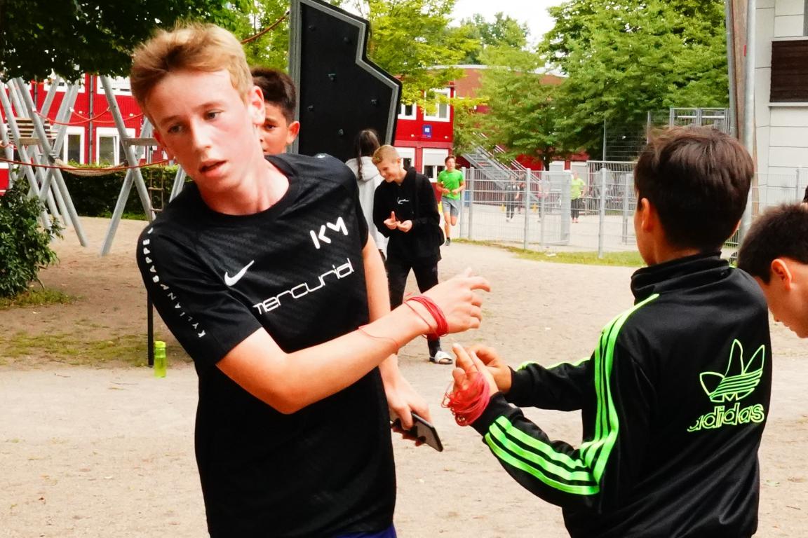 Schule Fischbek-Falkenberg: €21332 Spenden bei Spendenlauf gesammelt
