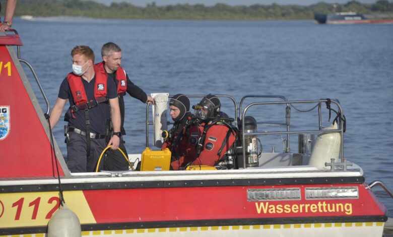 Suchaktion: Vermisster Mann tot aus der Elbe geborgen