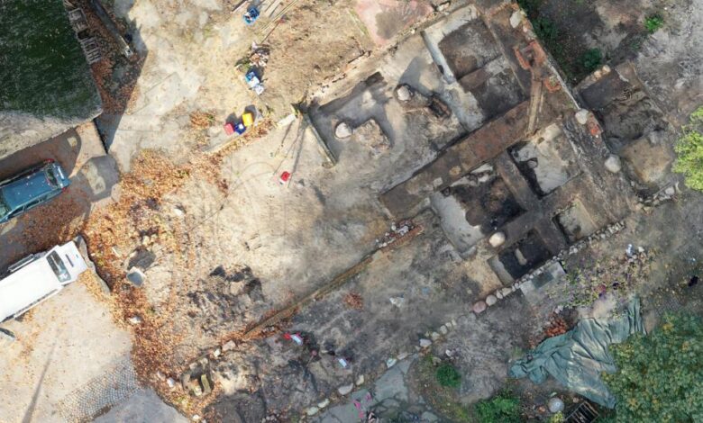 Wie Phönix aus der Asche - Archäologische Ausgrabungen auf dem Gelände des abgebrannten Josthofes in Salzhausen 11 Wie Phönix aus der Asche - Archäologische Ausgrabungen auf dem Gelände des abgebrannten Josthofes in Salzhausen