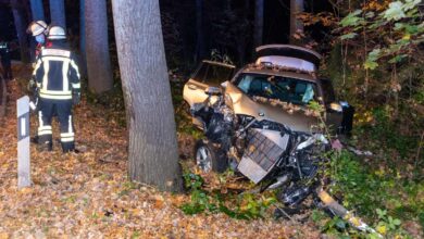 Familie wird bei Unfall schwer verletzt