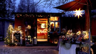 Selbstgemachtes, Lichterzauber und Leckereien bei den Weihnachtsmärkten der Kunsthandwerker