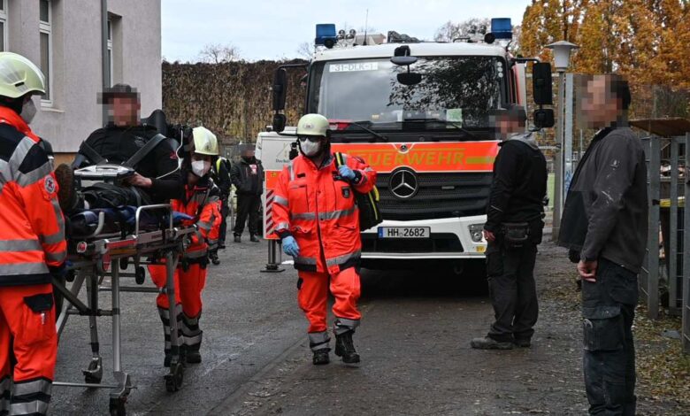 Dachdecker verunglückt in Heimfeld
