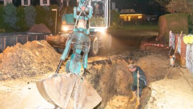 Hunderte Haushalte nach Rohrbruch ohne Trinkwasser