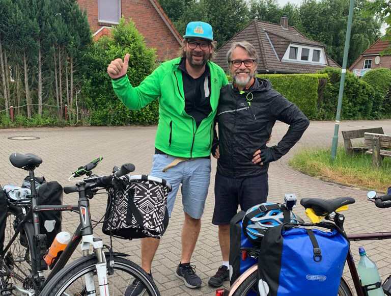 Spendensammeln mit Fahrradtour durch Deutschland