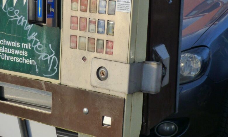 Mutmaßliche Zigarettenautomaten-Aufbrecher in Stade