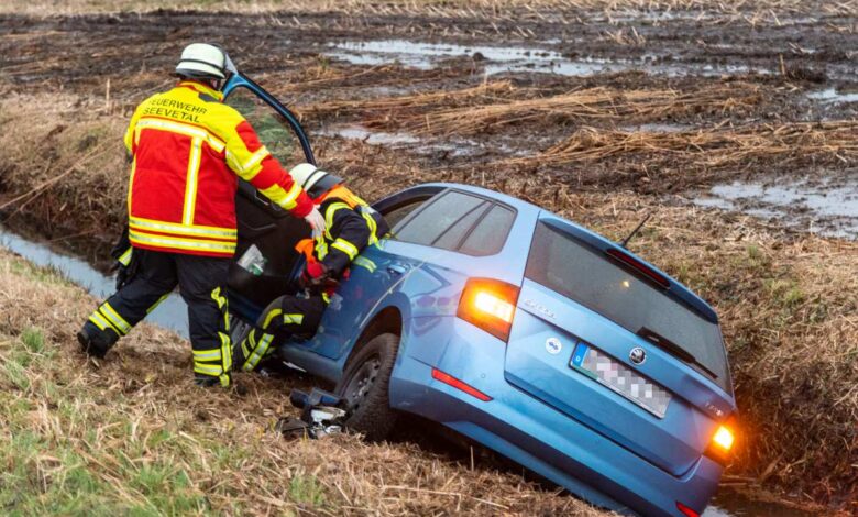 Zwei Verletzte nach Unfall im Landkreis Harburg