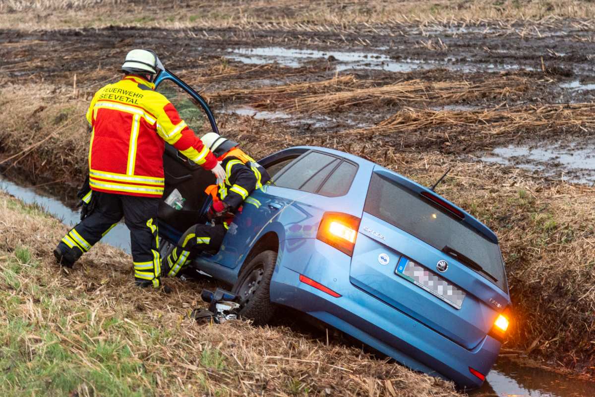 Zwei Verletzte nach Unfall im Landkreis Harburg