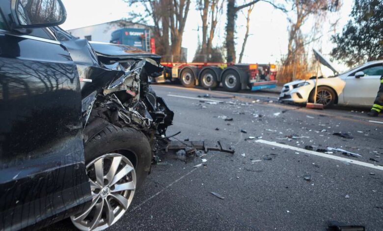 Unfall auf B73 sorgt für angespannte Verkehrssituation