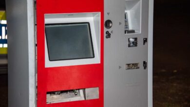 Unbekannte wollten Fahrkartenautomaten sprengen
