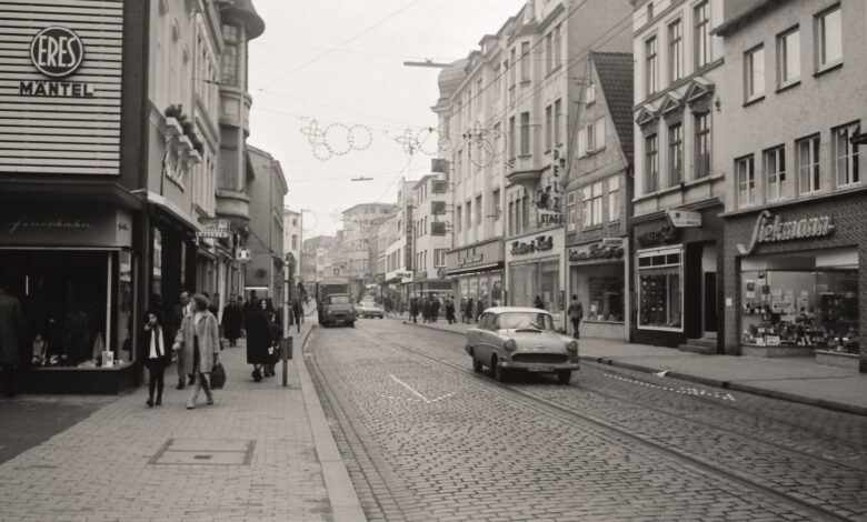 Die Lüneburger Straße gestern und heute — Ein fotografischer Stadtspaziergang