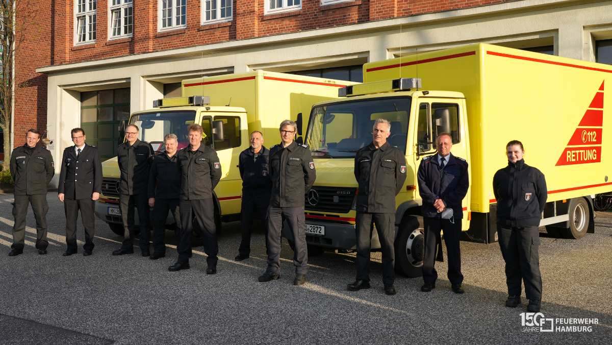 Feuerwehr Hamburg unterstützt Einsatzkräfte in der Ukraine