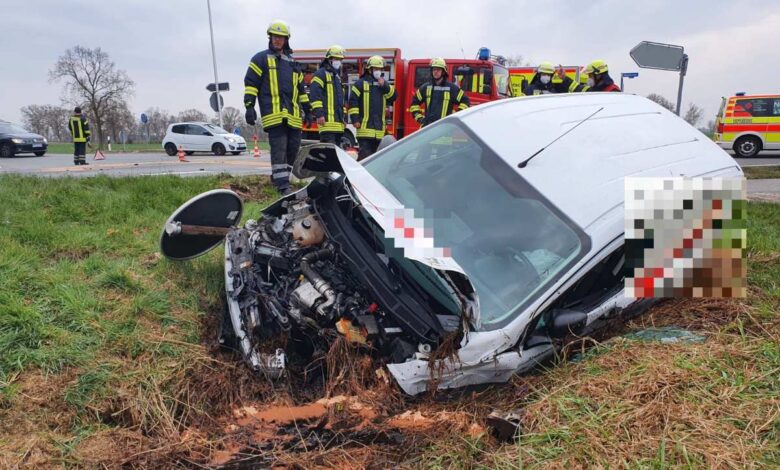 Drei Verletzte bei Unfall in Ritschermoor