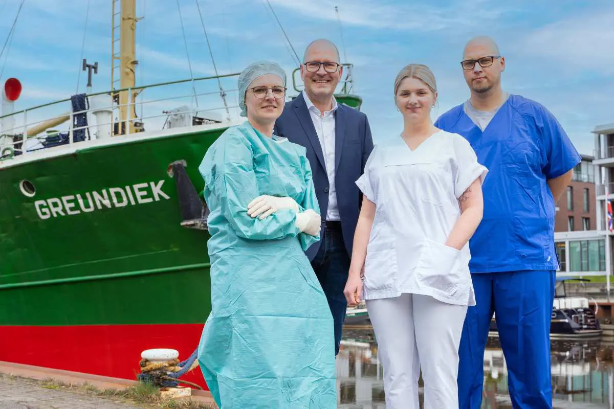 „Komm an Bord!“ Elbe Kliniken richten Bewerbertag auf der Greundiek aus